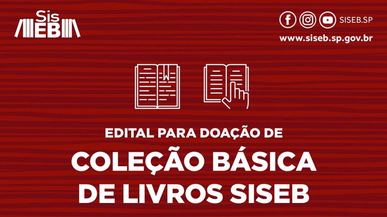 Est Aberto O Edital Para A Doa O De Livros Sistema Estadual De