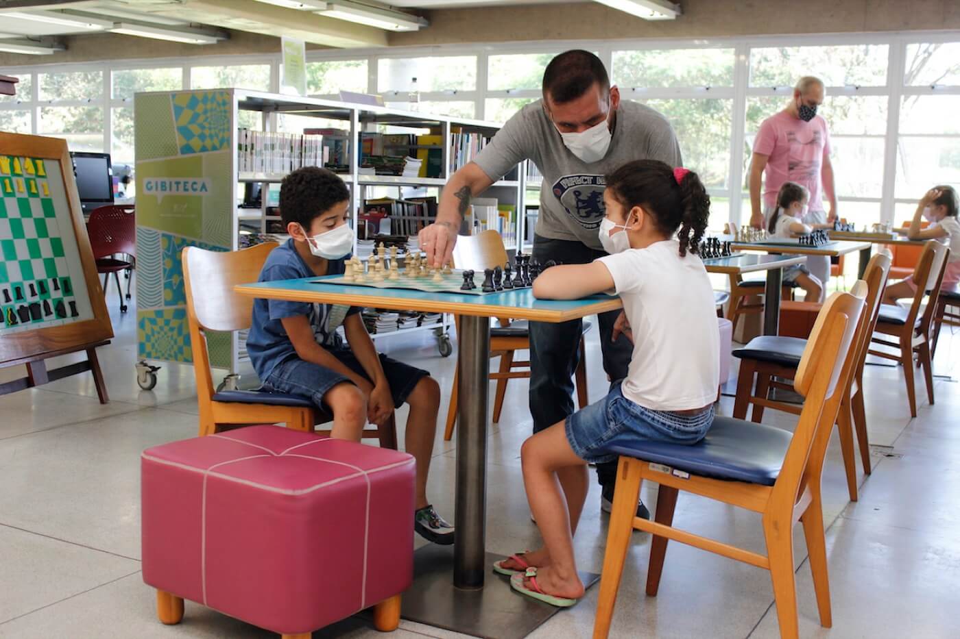 JOGOS PARA TODOS! Oficina de Xadrez - Biblioteca Parque Villa-Lobos