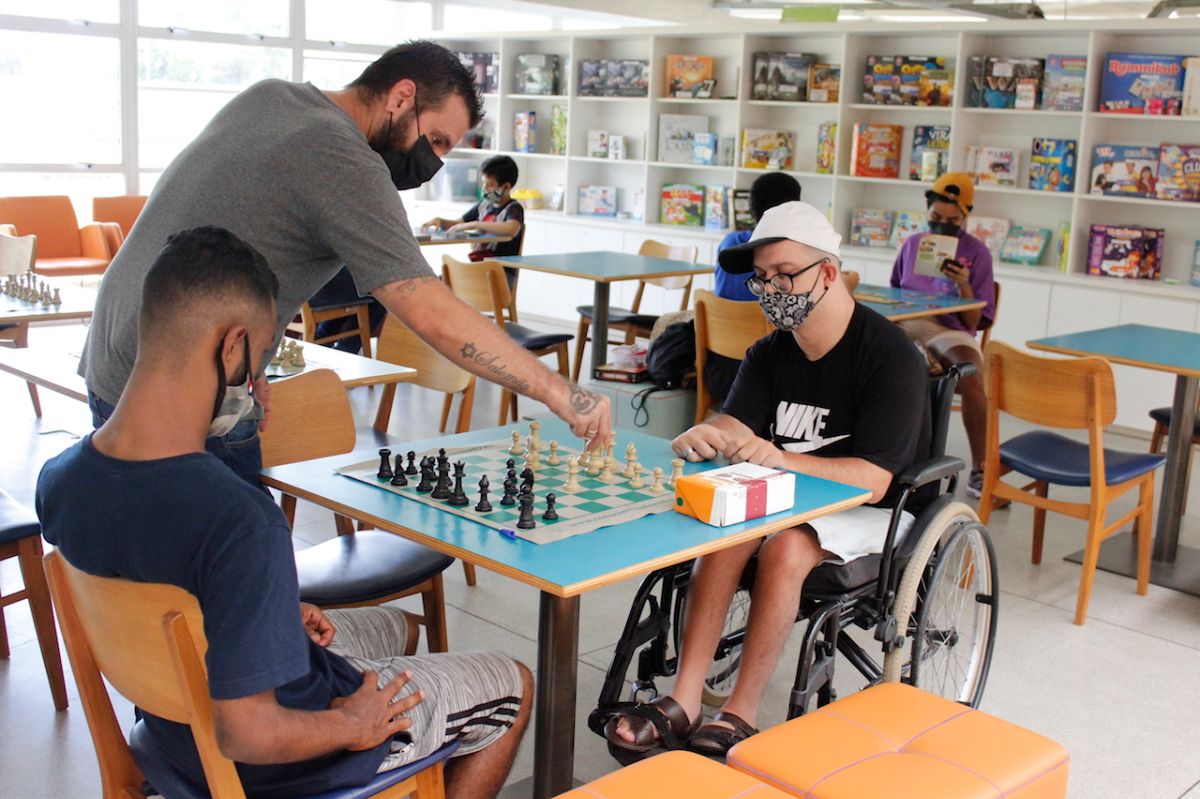 JOGOS PARA TODOS! Oficina de Xadrez - Biblioteca Parque Villa-Lobos