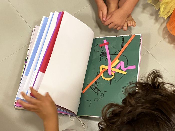 Oficina criando livros - Biblioteca de São Paulo