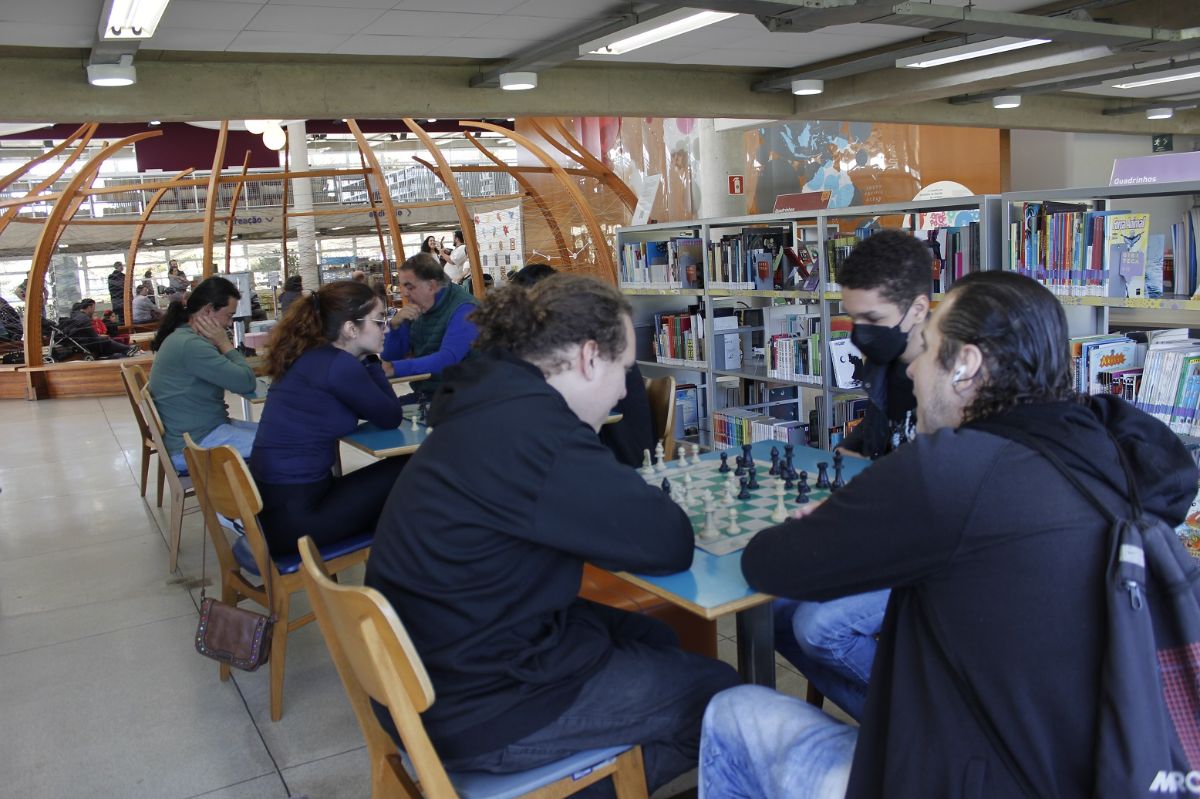 JOGOS PARA TODOS! Oficina de Xadrez - Biblioteca Parque Villa-Lobos