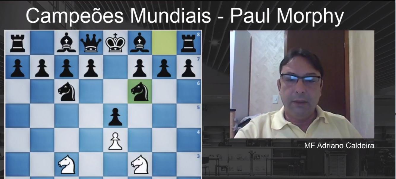 Atividade online destaca partidas de xadrez vencidas por Paul Morphy - SP  Leituras