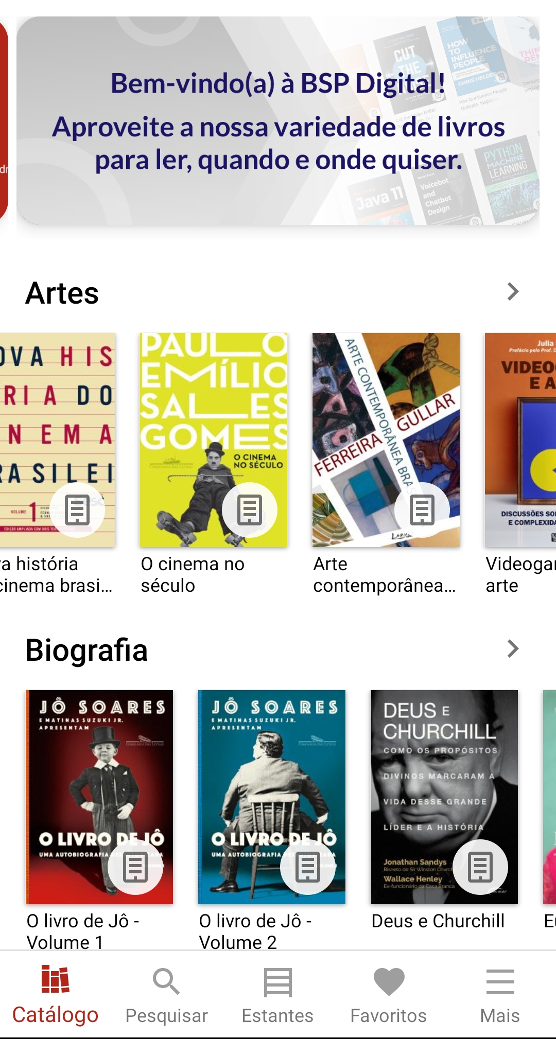 Um presente da BSP para você! - Biblioteca de São Paulo