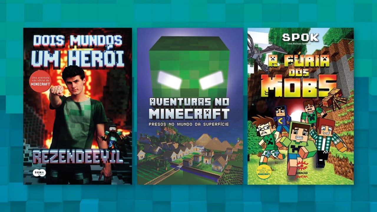 Mês do Minecraft na BSP - SP Leituras